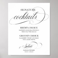 Signature-Cocktails Black Schrift