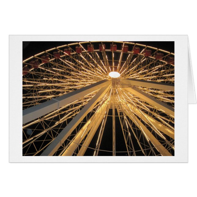 Signature de la Ferris Wheel de Navy Pier (Devant horizontal)