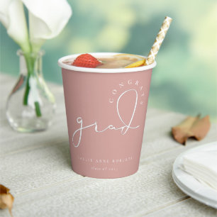 Signature Grand Script Paper Cups Pappbecher