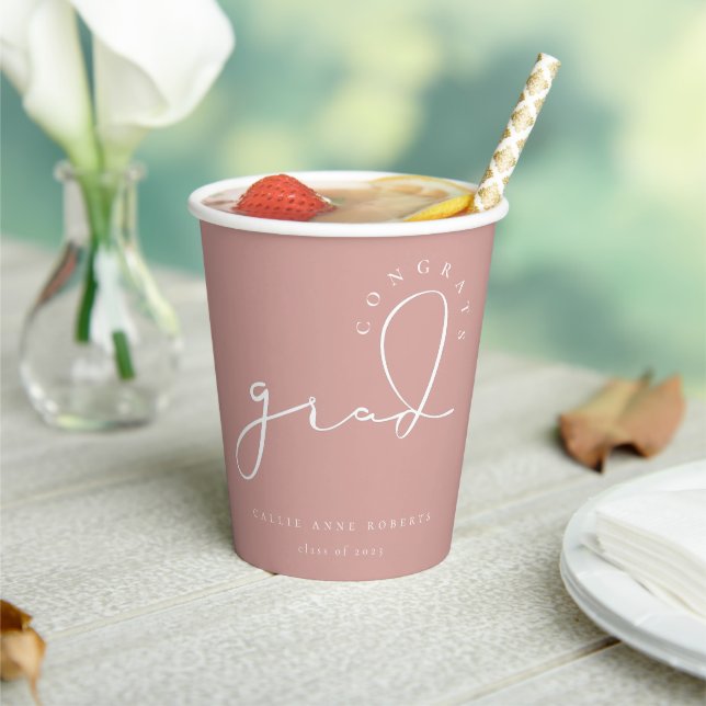 Signature Grand Script Paper Cups Pappbecher (In Situ)