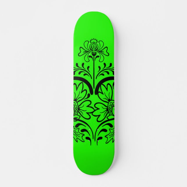 Signature Green Seth erhalten Custom Pro Park Boar Skateboard (Vorne)
