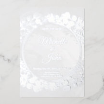 Signature Greeny Faire-part de mariage Floral
