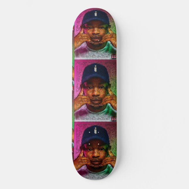 Signature Kendrick Custom Pro Park Board Skateboard (Vorderseite)