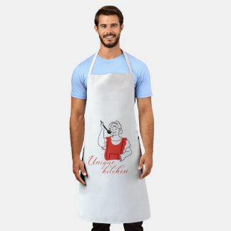 Signature-Küchenschürze – All-Over-Print Medium Schürze