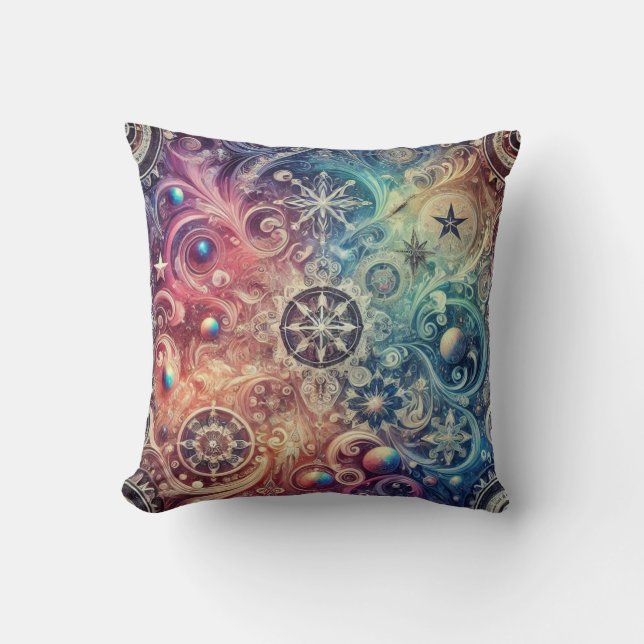 Signature Muster Pillow Kissen (Vorderseite)