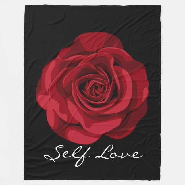 Signature Self Love Fleece-Decke Fleecedecke (Vorderseite)