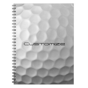 Signature Series Personalisierte Golfball-Geschenk Notizblock