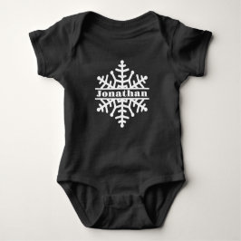 Signature Snowflake Baby Strampler