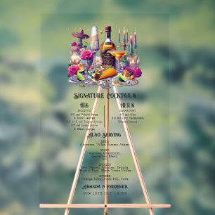 Signature Tropical Mexican Fiesta Cocktails