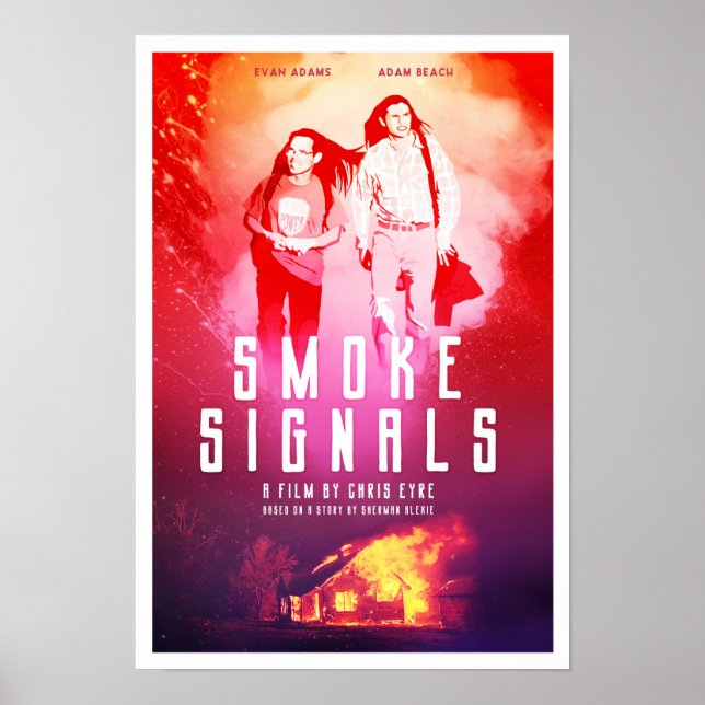Signaux de fumée affiche de film alternatif (Devant)