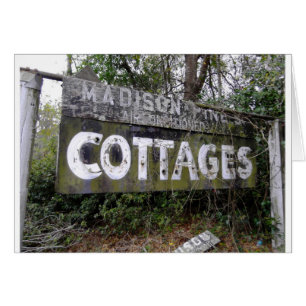 Signe abandonné de parc-hôtel