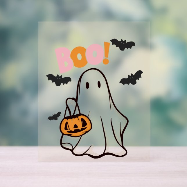 SIGNE ACRYLIQUE DU PARTI HALLOWEEN (Neutre)
