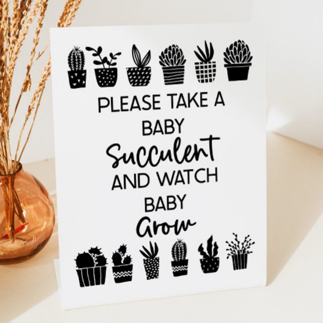 Signe Baby shower "S'Il Vous Plaît Prendre Un Succ (Créateur téléchargé)