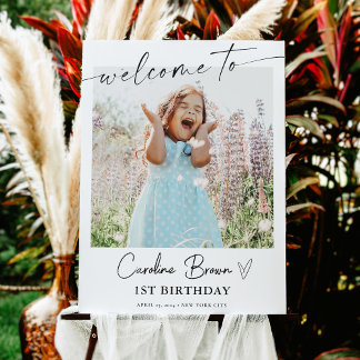 Signe d'anniversaire, Signe de fête, Affiche de bi