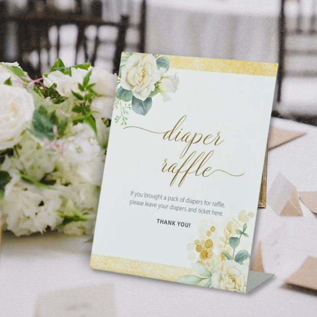 Signe de caleçon - C’est un garçon Baby shower or (Créateur téléchargé)