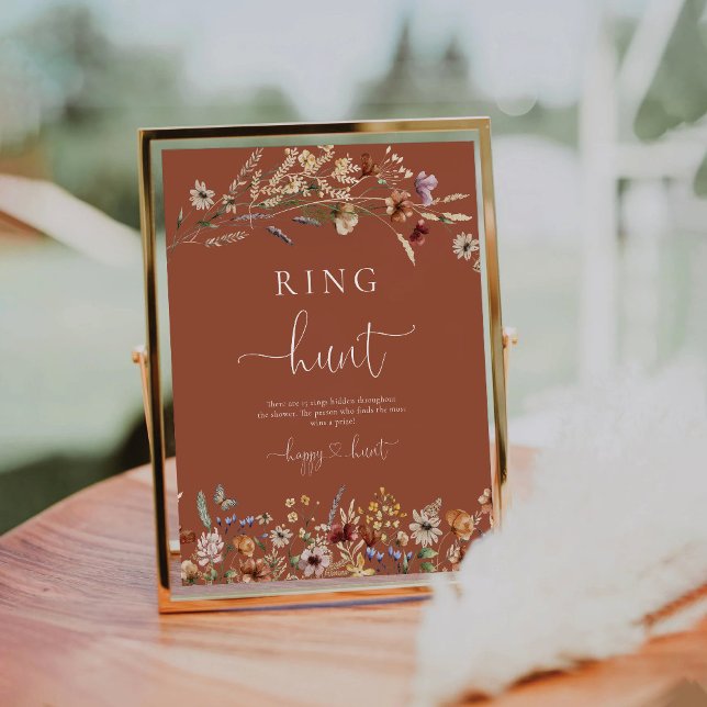 Signe de chasse en cerne Fleur sauvage minuscule e (Créateur téléchargé)