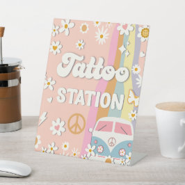 SIGNE DE FÊTE D'ANNIVERSAIRE DE LA GARE DE Tattoo