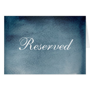 Signe de mariage réservé Navy. Aquarelle moderne b