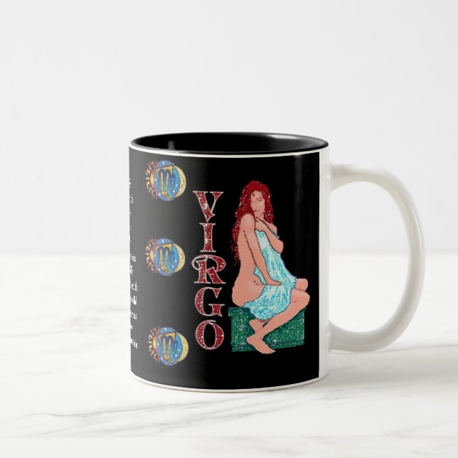 SIGNE DE NAISSANCE DE LA VIERGE Zodiac Mug (Droit)