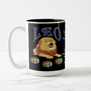 SIGNE DE NAISSANCE Léo Zodiac Mug