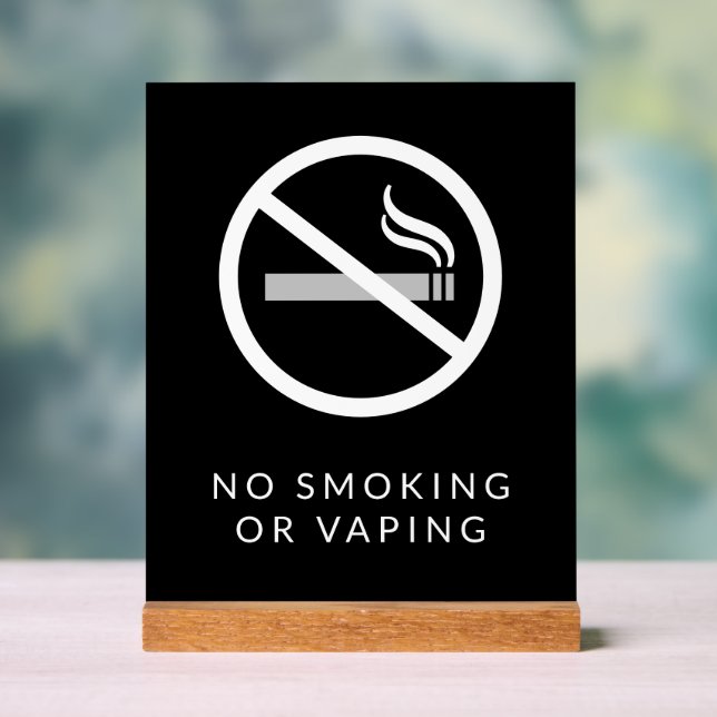 Signe de non-fumeurs ou de non-fumeurs (Neutre)