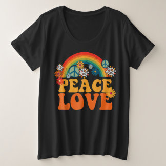 SIGNE DE PAIX AMOUR 60s les années 70 Tie Dye Hipp