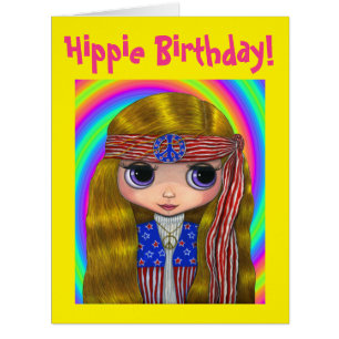 Signe de paix des filles hippie Stars & Stripes