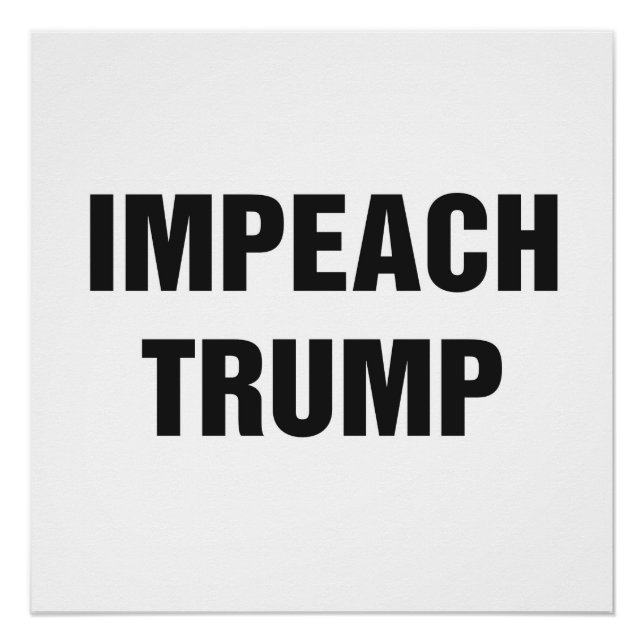 SIGNE DE PROPOSITION IMPEACH TRUMP (Devant)