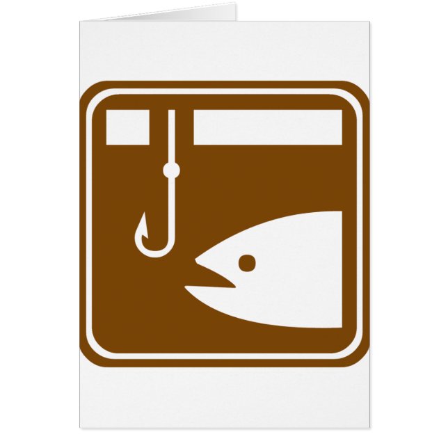 Signe de route de pêche de glace (Devant)