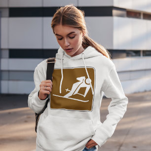 SIGNE DE SKI SWEAT - SHIRT À CAPUCHE