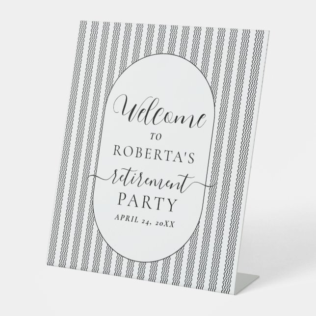 Signe de socle de bienvenue de la fête de la retra (Recto)