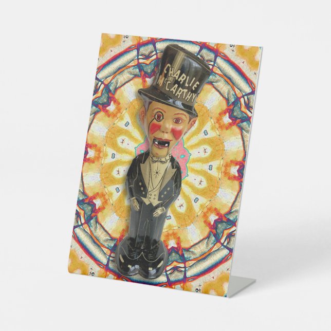 Signe De Table 1940 CHARLIE McCARTHY TIN TOY (Recto)