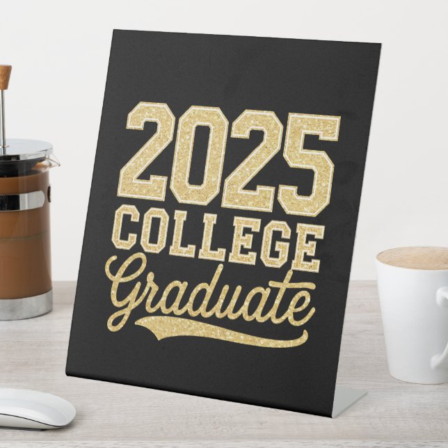 Signe De Table 2025 College Graduate Graduate School Senior (In SItu)