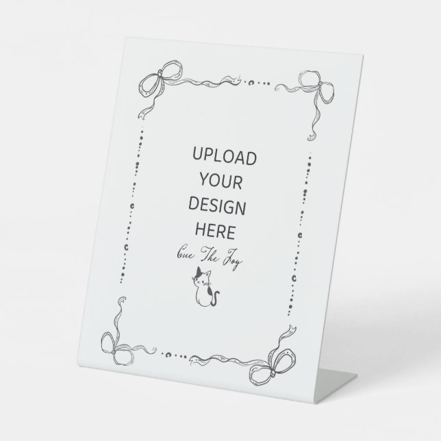 Signe De Table 8 x 10 " (Recto)