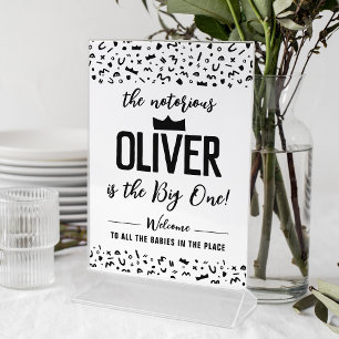 Signe De Table Affiche de bienvenue Hip hop des années 90, célèbr