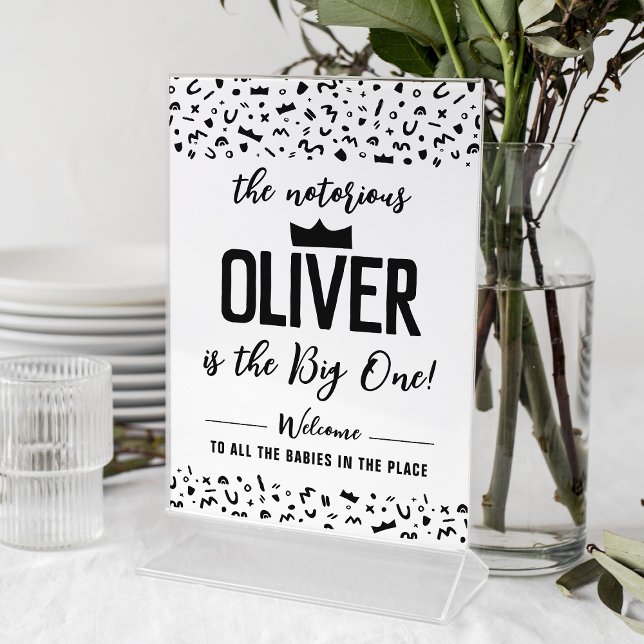 Signe De Table Affiche de bienvenue Hip hop des années 90, célèbr (Créateur téléchargé)