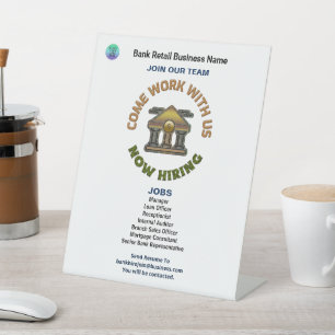 Signe De Table Aide Location Recherchée Logo Professionnel Person