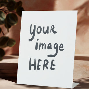 Signe De Table Ajoutez votre LOGO ou image personnalisée