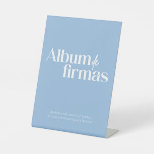 Signe De Table Album de firmas para boda