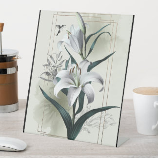 Signe De Table Amazon Lily Art - Style or & Scandi