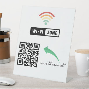 Signe De Table Analyser pour connecter le réseau Internet Wi-Fi d