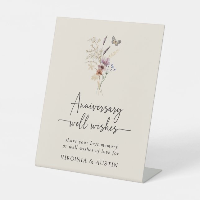 Signe De Table Anniversaire (Recto)