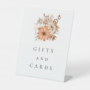 Signe De Table Automne Florals Cadeaux et Cartes Mariage