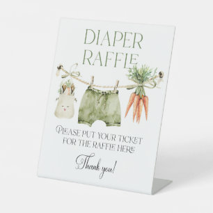 Signe De Table Baby shower Agricole Cultivé Localement Déchets