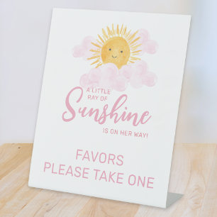 Signe De Table Baby Shower Faveur S'il Vous Plaît Prenez Une Fave