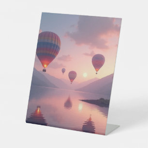 Signe De Table Balloon Adventure Dreams