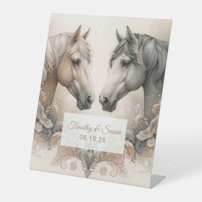 Signe De Table Bannière Mariage spéciale (Recto)