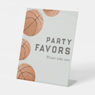 Signe De Table Basketball Boy's Birthday Party Favors Table