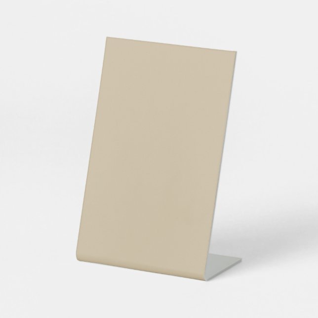 Signe De Table Beige Champagne  (Recto)