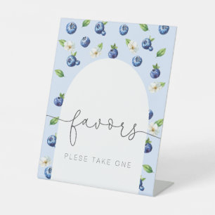 Signe De Table Berry Sweet Baby shower Blueberry Faveurs